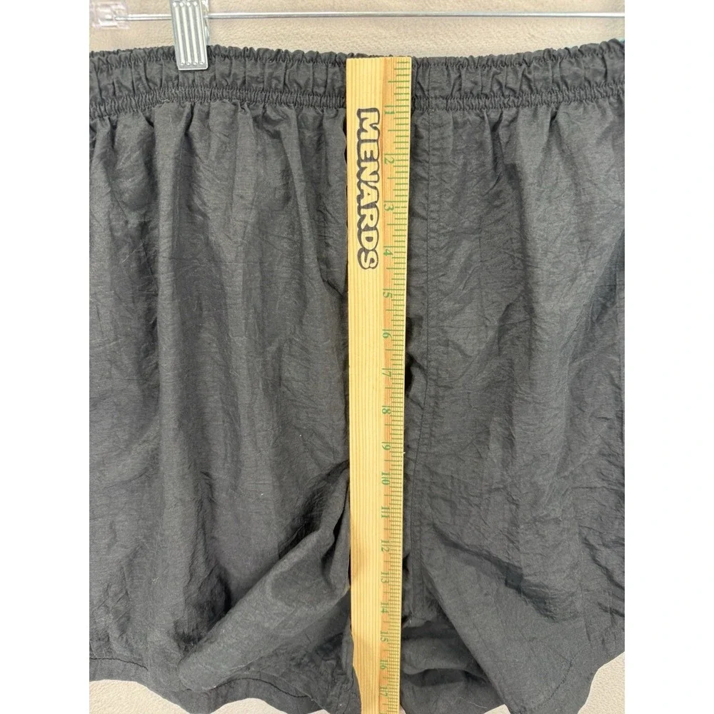 Vintage‎ McGregor Maximum Swim Trunks Mens 3X Black Nylon Colorblock Lined Beach